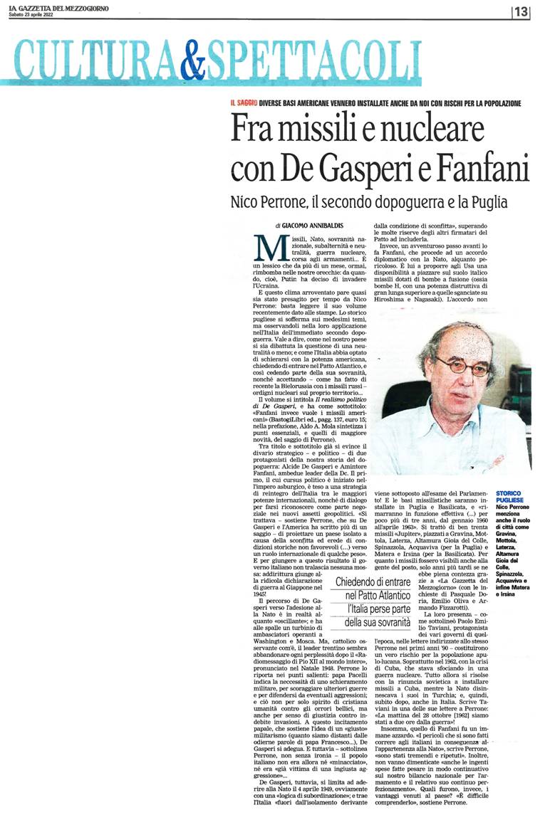 Gazzetta del Mezzogiorno 23 aprile 2022.jpg